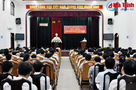 dang uy khoi co quan tinh quan triet nghi quyet dh xii cua dang