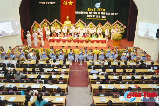 khai mac trong the dai hoi dai bieu phu nu ha tinh lan thu xv