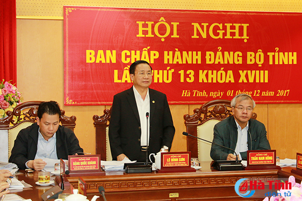 ban chap hanh dang bo tinh ha tinh hop ban 3 nghi quyet quan trong