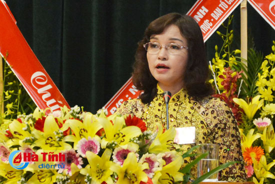 dai hoi dai bieu phu nu ha tinh lan thu xv thanh cong tot dep