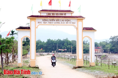Cẩm Lạc nỗ lực về đích sớm trong xây dựng nông thôn mới