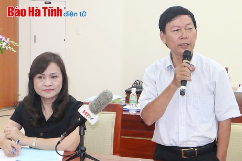 Con em Hà Tĩnh tại TP Hồ Chí Minh góp ý Dự thảo Báo cáo chính trị Đại hội Đảng bộ tỉnh