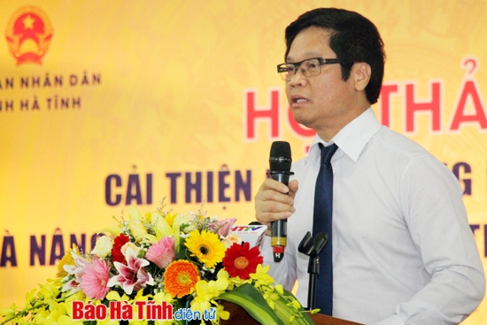 Cải thiện môi trường kinh doanh, nâng cao cạnh tranh cấp tỉnh