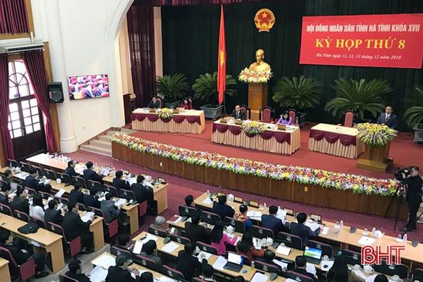 Trực tiếp: HĐND tỉnh Hà Tĩnh bắt đầu phiên chất vấn các tư lệnh ngành