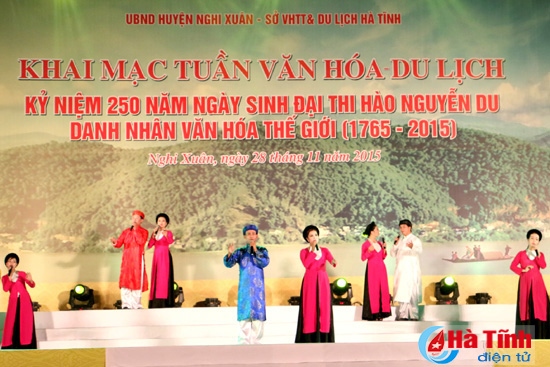 Khai mạc Tuần Văn hóa – Du lịch Nguyễn Du
