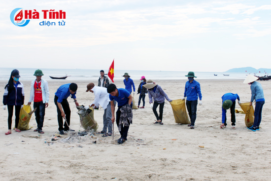 tuoi tre ha tinh tich cuc hanh dong vi moi truong xanh sach dep