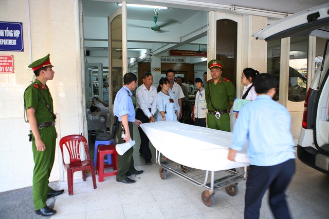 Nhiều bệnh viện đã triển khai phối hợp với lực lượng công an để thặt chặt an ninh bệnh viện