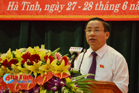 hdnd tinh ha tinh khoa xvii khai mac ky hop dau tien nhiem ky 2016 2021