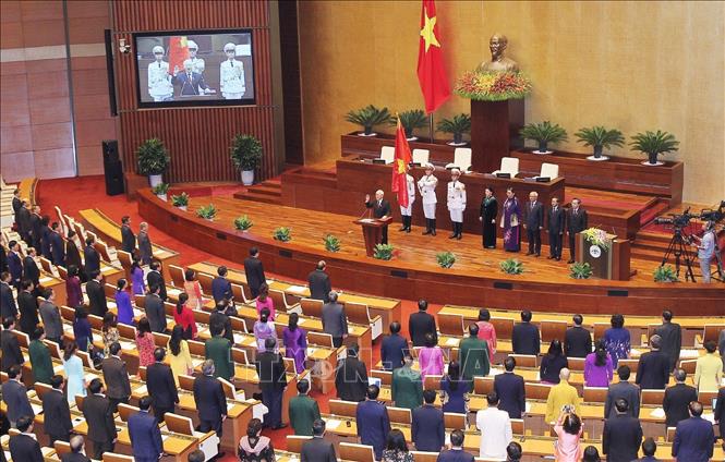 Tổng Bí thư Nguyễn Phú Trọng nhậm chức Chủ tịch nước