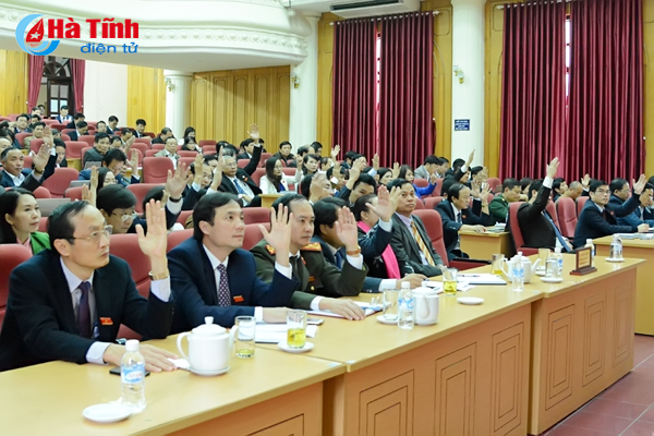 ky hop thu 5 hdnd tinh thanh cong tot dep thong qua 20 nghi quyet