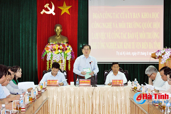 ha tinh tiep tuc phoi hop khac phuc hieu qua su co moi truong