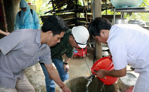 tap trung xu ly moi truong nuoc sach sau lu