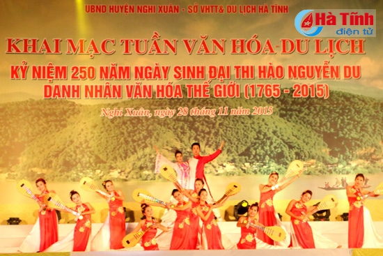 Khai mạc Tuần Văn hóa – Du lịch Nguyễn Du