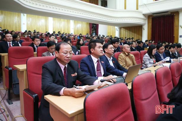 Chi tiết kết quả lấy phiếu tín nhiệm 28 người được HĐND tỉnh Hà Tĩnh bầu