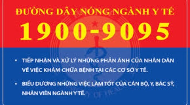 Đường dây nóng y tế- kênh tiếp nhận thông tin của ngành từ người dân
