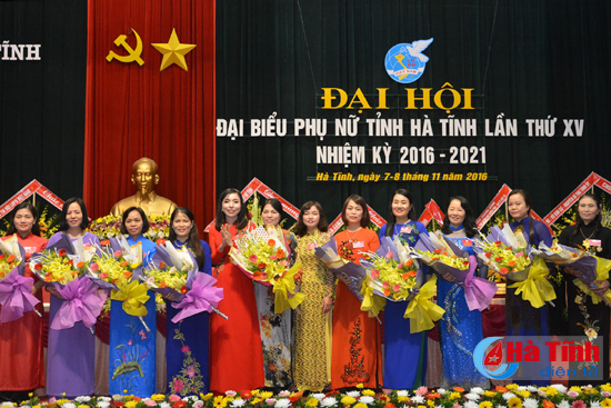 dai hoi dai bieu phu nu ha tinh lan thu xv thanh cong tot dep