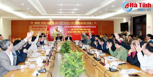 ha tinh co them 33 xa dat chuan nong thon moi