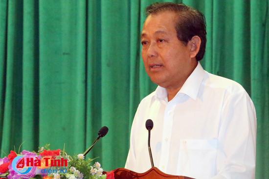 pho thu tuong truong hoa binh kiem tra cong tac boi thuong thiet hai su co moi truong bien