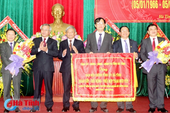 Mít tinh kỷ niệm 50 năm Ngày truyền thống ngành Nội chính Đảng