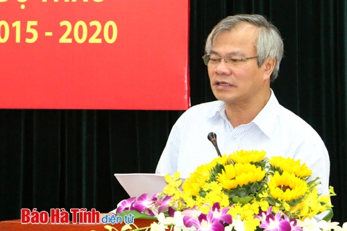 Con em Hà Tĩnh tại TP Hồ Chí Minh góp ý Dự thảo Báo cáo chính trị Đại hội Đảng bộ tỉnh