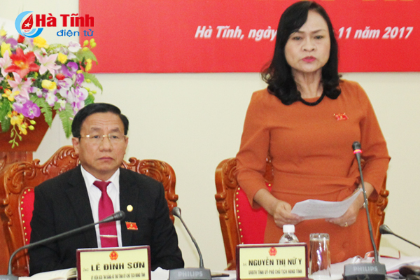 tra loi kien nghi cu tri ngay trong ky hop hdnd tinh ha tinh