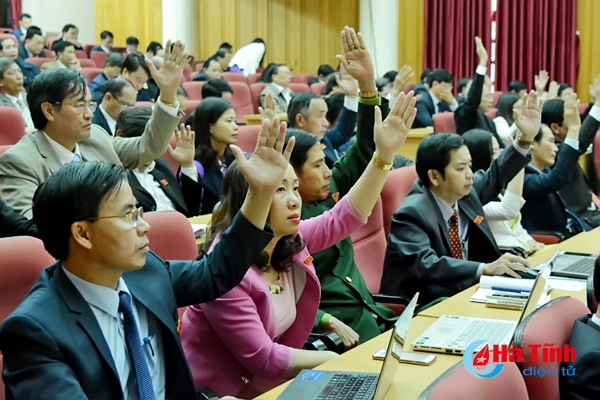 ky hop thu 5 hdnd tinh thanh cong tot dep thong qua 20 nghi quyet