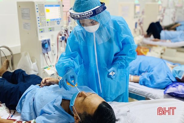 1.508 bệnh nhân và người nhà tại Bệnh viện Đa khoa Hà Tĩnh âm tính với virus SARS-CoV-2