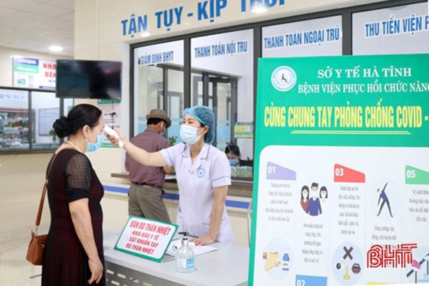 Toàn bộ cán bộ, nhân viên Bệnh viện Phục hồi chức năng Hà Tĩnh âm tính với virus SARS-CoV-2