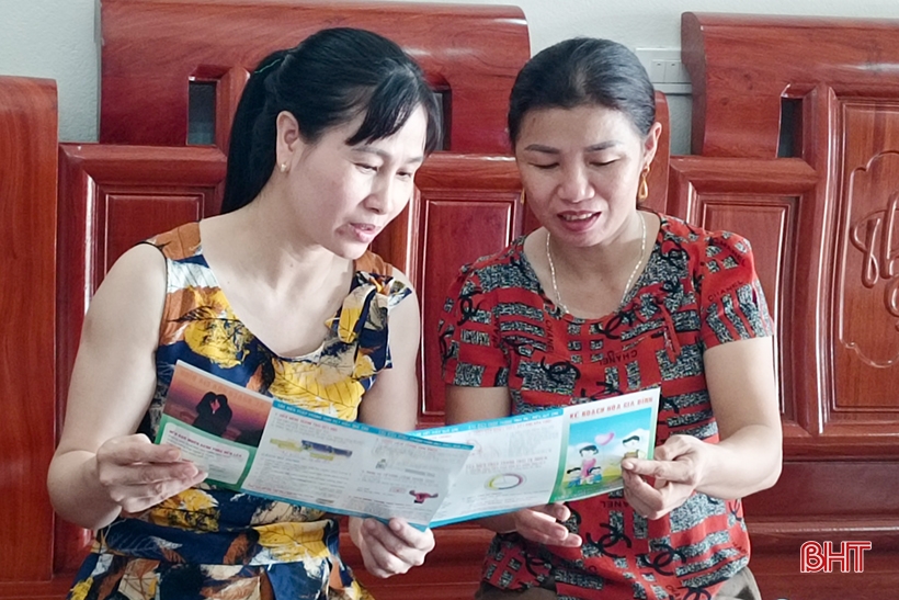 Tỉ lệ sinh trên 2 con ở Hà Tĩnh giảm 2,37%