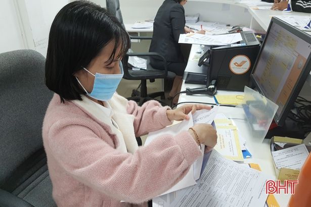 92% hồ sơ hành chính ngành Y tế Hà Tĩnh được trả qua bưu chính công ích