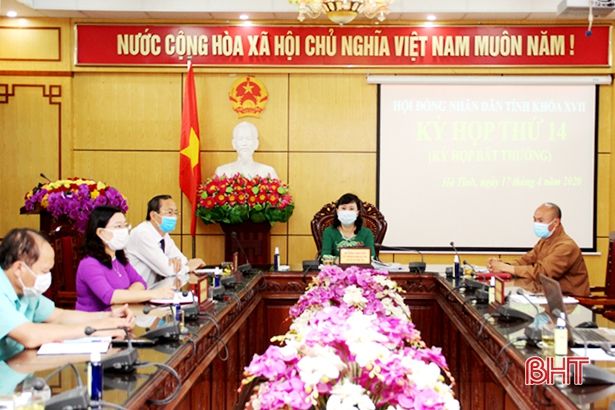 Kỳ họp thứ 14, HĐND tỉnh Hà Tĩnh khóa XVII quyết định nhiều nội dung quan trọng