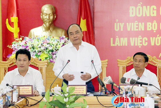 thu tuong nguyen xuan phuc ha tinh phai xay dung va phat trien tren tinh than kien tao doi moi