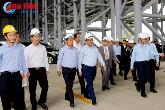 thu tuong chinh phu kiem tra cong tac dam bao moi truong tai formosa