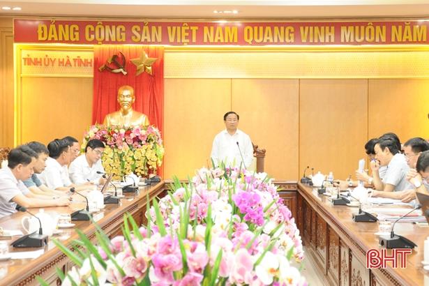Soát xét kỹ công tác chuẩn bị cho Lễ kỷ niệm 50 năm Chiến thắng Đồng Lộc