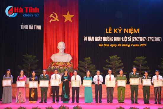 ha tinh long trong ky niem 70 nam ngay thuong binh liet sy