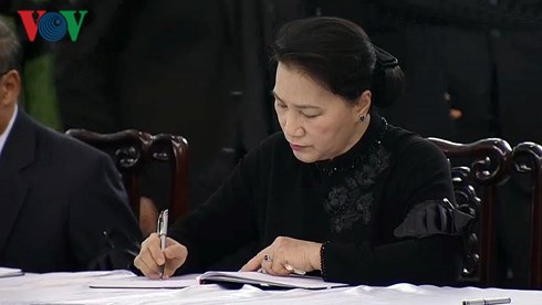 Cử hành trọng thể Lễ viếng cố Chủ tịch nước Trần Đại Quang