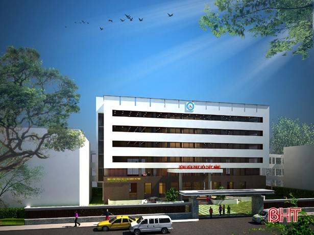 Bệnh viện Phục hồi chức năng Hà Tĩnh xây khu nội trú 7 tầng phục vụ bệnh nhân