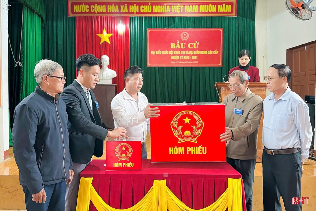 Vận hành thử nghiệm giúp Ban chỉ đạo bầu cử xã kịp thời phát hiện những tình huống có thể phát sinh để điều chỉnh, bổ sung, bảo đảm ngày bầu cử chính thức diễn ra an toàn, đúng quy định.