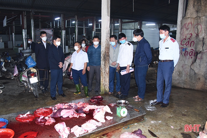 Giải quyết kịp thời các sự cố mất an toàn thực phẩm ở Hà Tĩnh