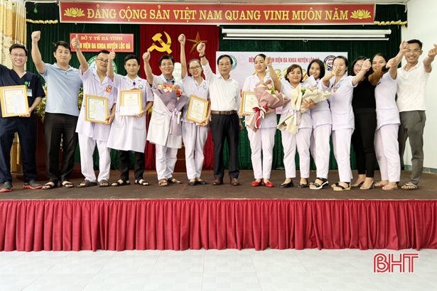 Ấn tượng Hội thi Điều dưỡng giỏi - thân thiện ở BVĐK huyện Lộc Hà