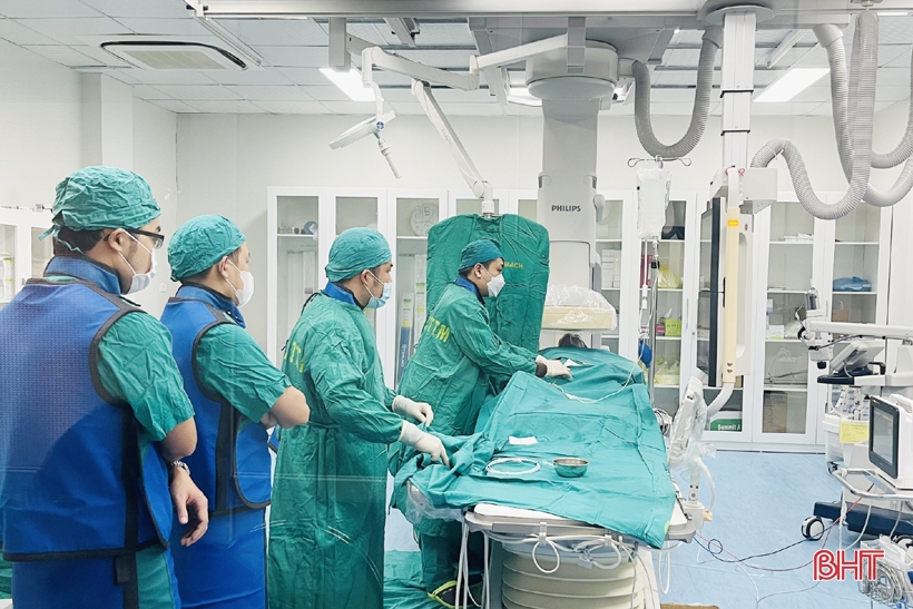 Bệnh viện Đa khoa tỉnh Hà Tĩnh làm chủ kỹ thuật chụp mạch máu não bằng DSA