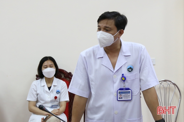 Thêm 8 cán bộ, nhân viên BVĐK tỉnh Hà Tĩnh tham gia chi viện Bình Dương chống dịch
