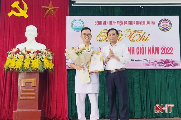 Ấn tượng Hội thi Điều dưỡng giỏi - thân thiện ở BVĐK huyện Lộc Hà