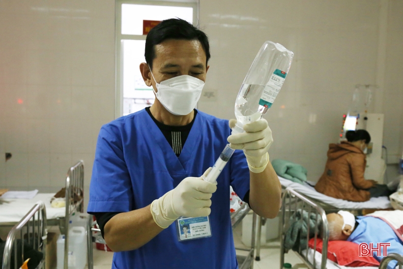 Cấp cứu kịp thời, điều trị chu đáo cho bệnh nhân nội trú ở Hà Tĩnh