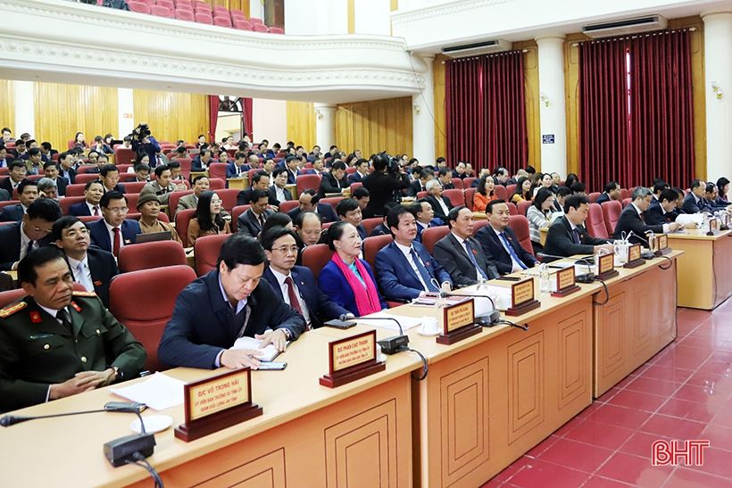 Kỳ họp thứ 12, HĐND tỉnh Hà Tĩnh khóa XVII hoàn thành các nội dung, chương trình đề ra
